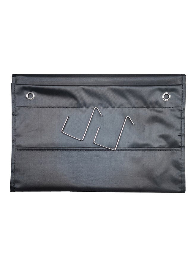 NIBEMINENT Wall Hanging File Organizer Black - Image 4