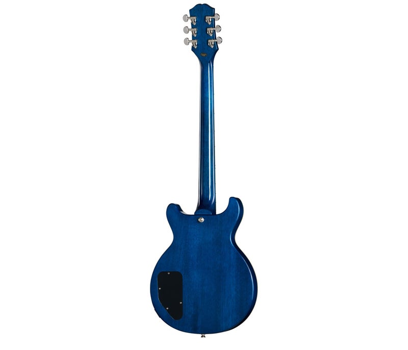 Epiphone Les Paul Double Cut Figured Electric Guitar - Ocean Water - Image 3