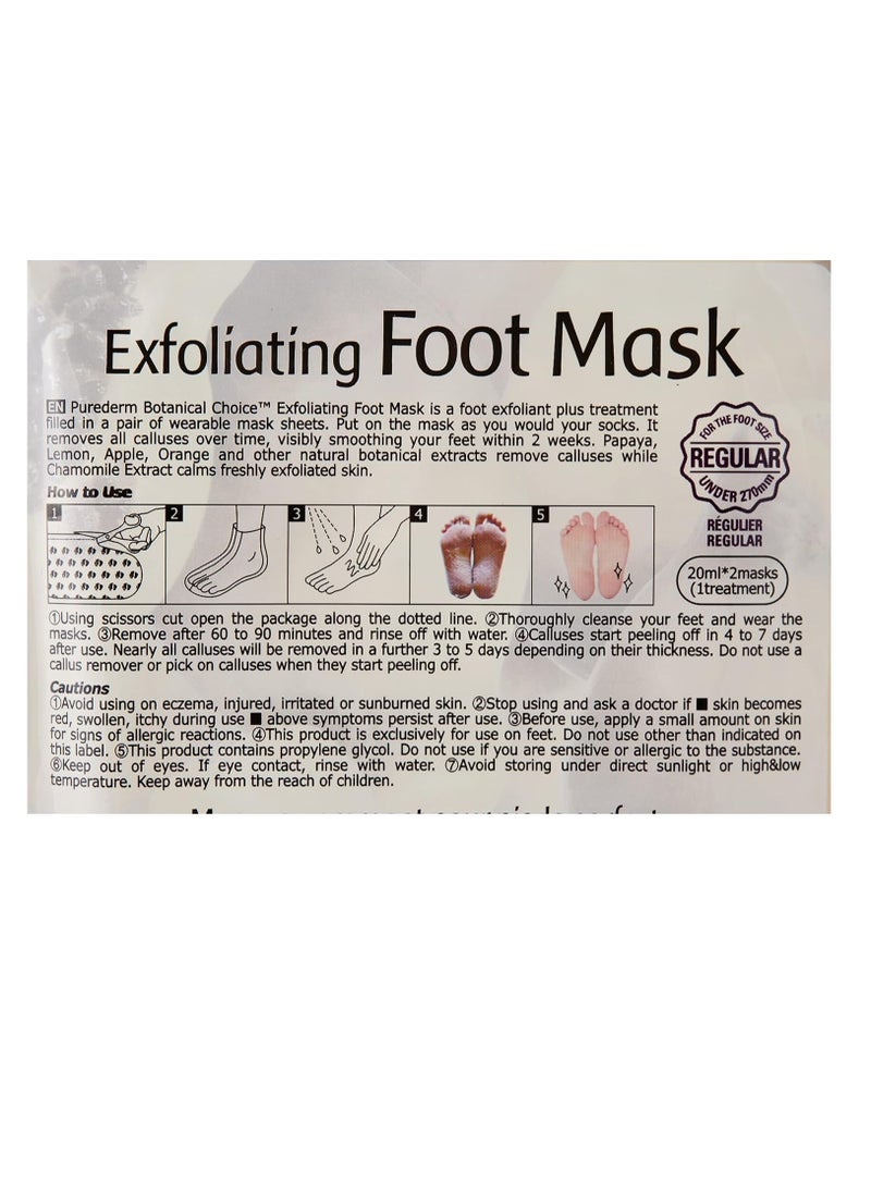 Purederm Exfoliating Foot Mask – Smooth & Refreshed Feet​  - Image 5