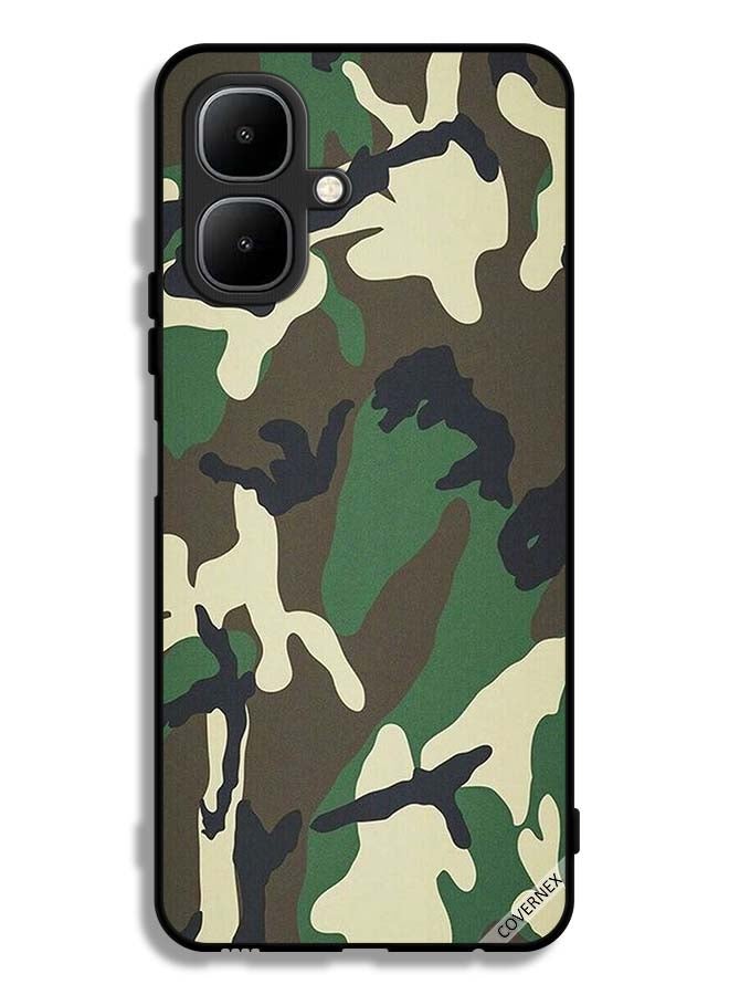 Covernex Tecno Pop 10 Protective Case Cover Camouflage Pattern