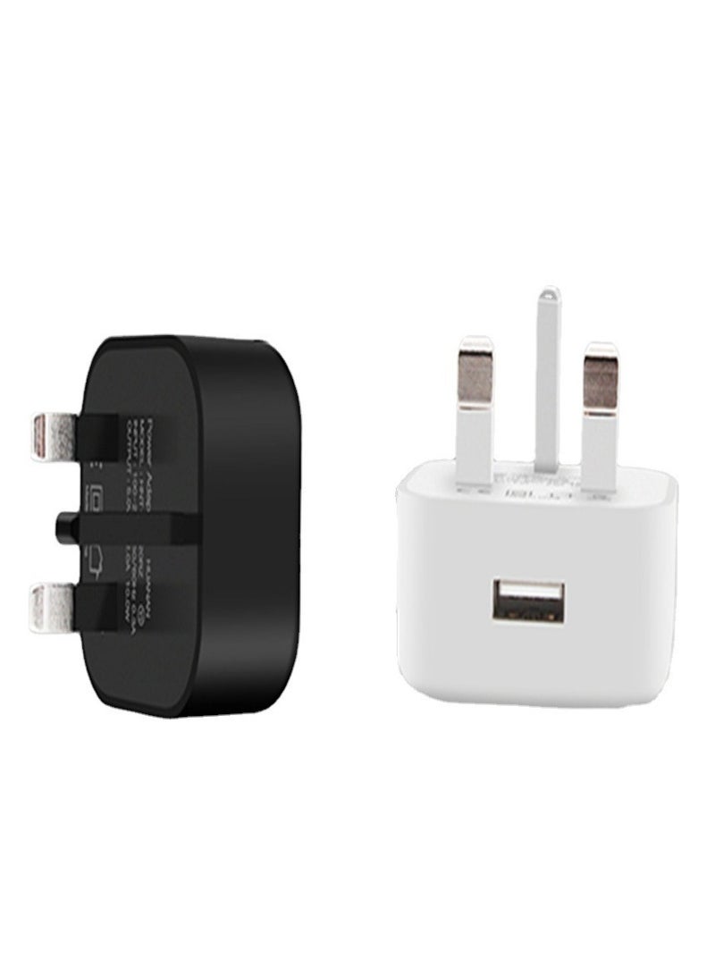 2PCS Smartphone USB Charging Head: CE Certified 5V2A Adapter Charger - Image 2
