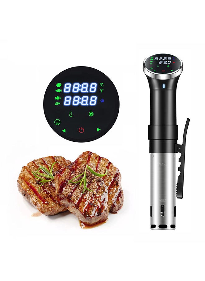 Generic - Sous Vide Machine 1100 Watts Ultra-quiet Fast-Heating Wifi Connect Preset Recipes on APP Immersion Circulator Precise Cooker with Accurate Temperature and Timer - Image 1