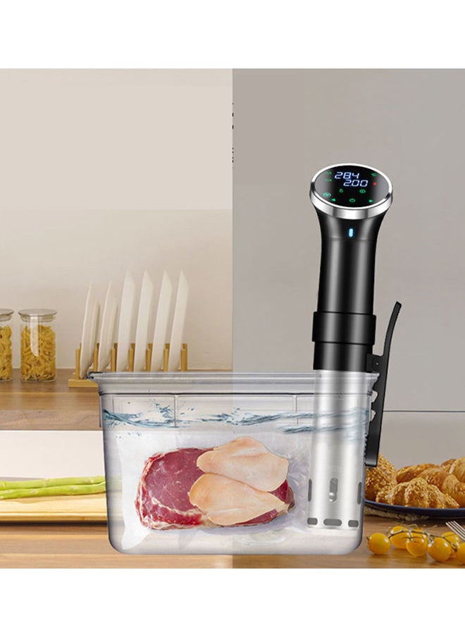 Generic - Sous Vide Machine 1100 Watts Ultra-quiet Fast-Heating Wifi Connect Preset Recipes on APP Immersion Circulator Precise Cooker with Accurate Temperature and Timer - Image 1