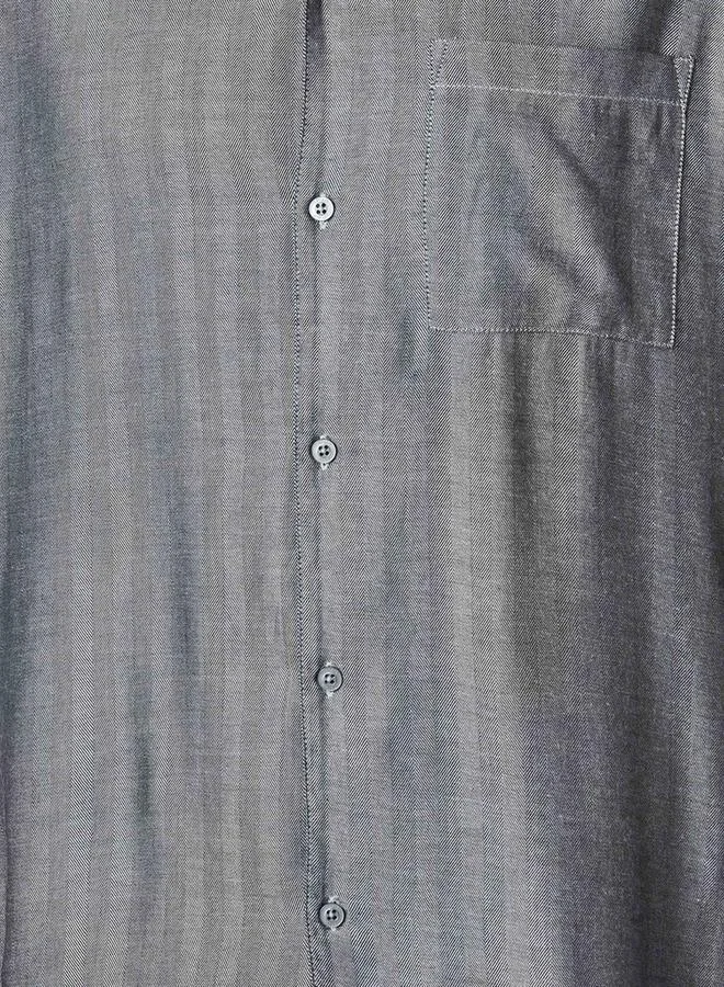 سبلاش فيڤ Men Cotton Striped Button Down Nightwear Set