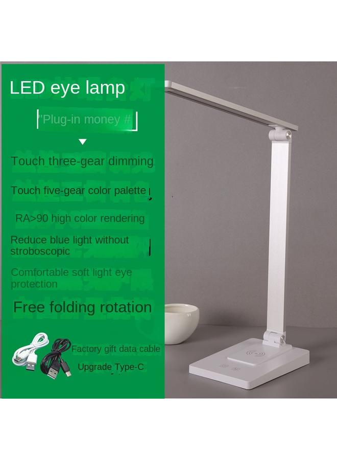 Bluejw Eye Protection Desk Lamp Learning And Reading Creative Folding Desk Lamp Manufacturers Wholesale Usb Rechargeable Touch Lamp Dormitory Bedside Lamp - Image 1