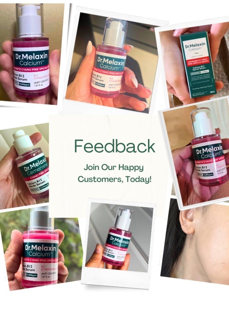 دكتور ميلاكسين سيروم Dr. Melaxin Cemenrete Cyano Pink Spicule – سيروم متطور لتجديد البشرة وتفتيحها وتحسين الملمس بتقنية المايكرو سبكيول - Image 2