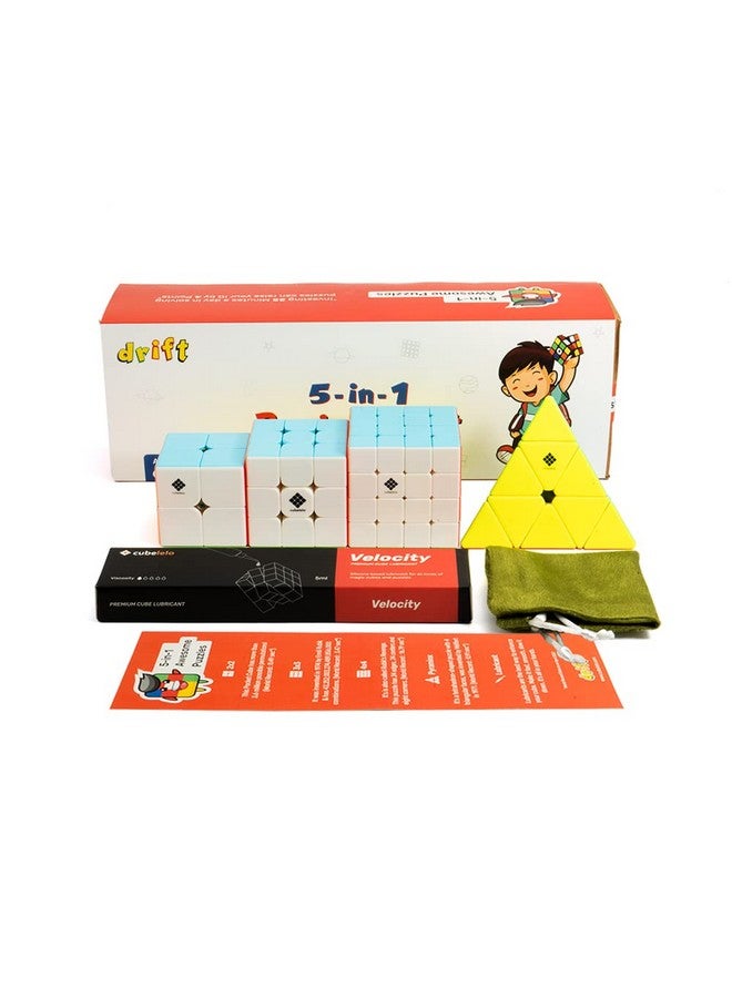 Cubelelo Drift 5 In 1 Beginner Kit Speedcube Puzzle Toy - Image 1