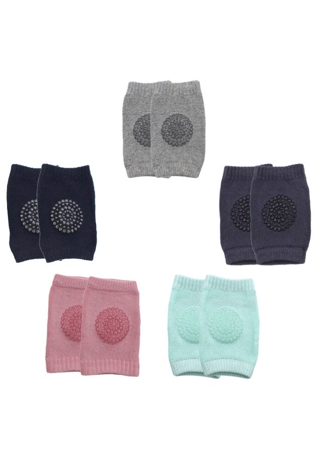 Baby Crawling Anti Slip Knee Pads,Baby Knee Protectors Toddlers Leg Warmers - Image 3