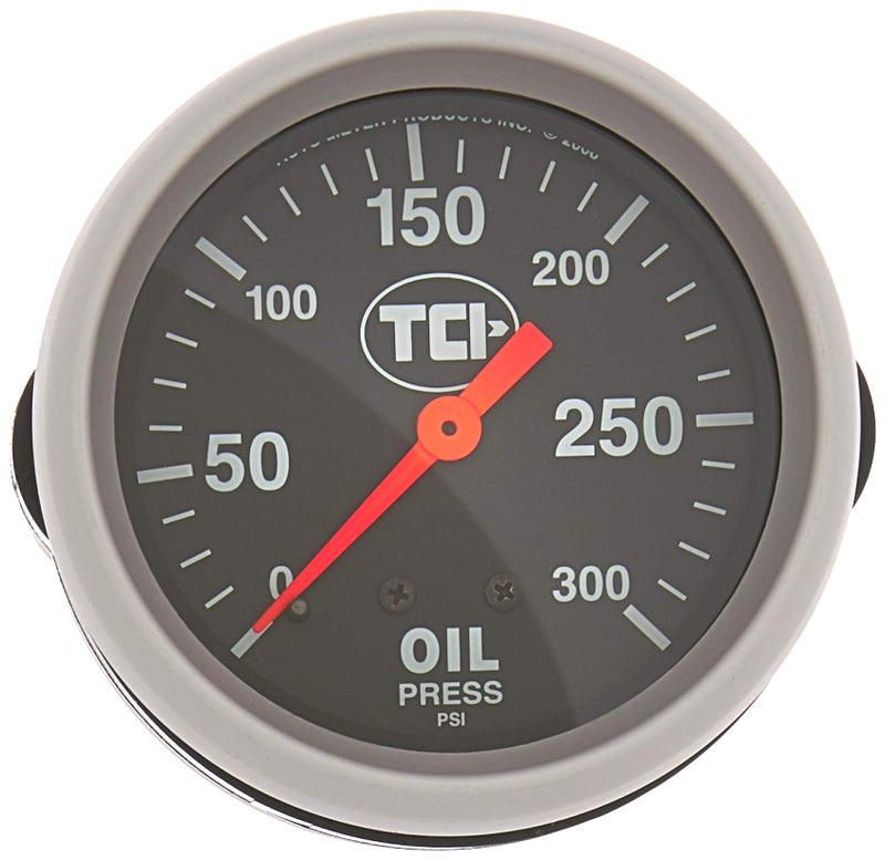 TCI 801100 Pressure Gauge (2-5/8 Transmission Black Face) - Image 3