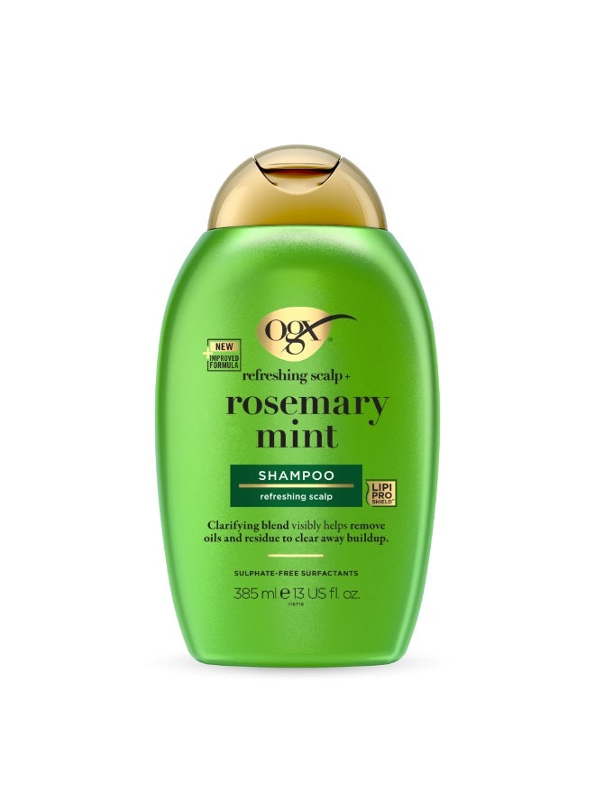 Ogx Rosemary Mint Clarifying Shampoo 385ml - Image 1