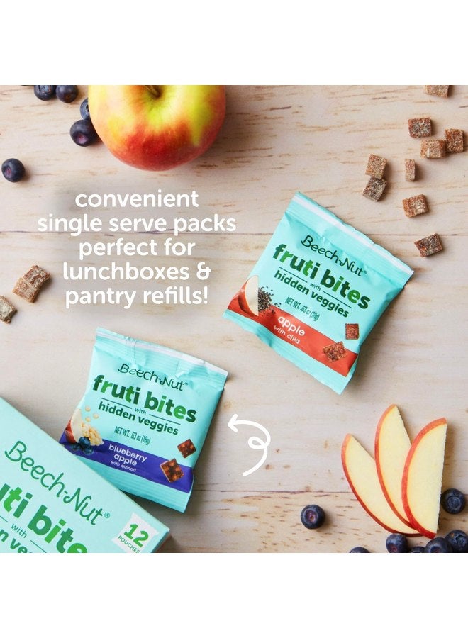 Beech-Nut Toddler Snacks Fruti Bites with Hidden Veggies Quinoa & Chia, Fruit Snack Variety Pack for Babies and Toddlers, 6 Boxes (72 Individually Wrapped Packs) - Image 3