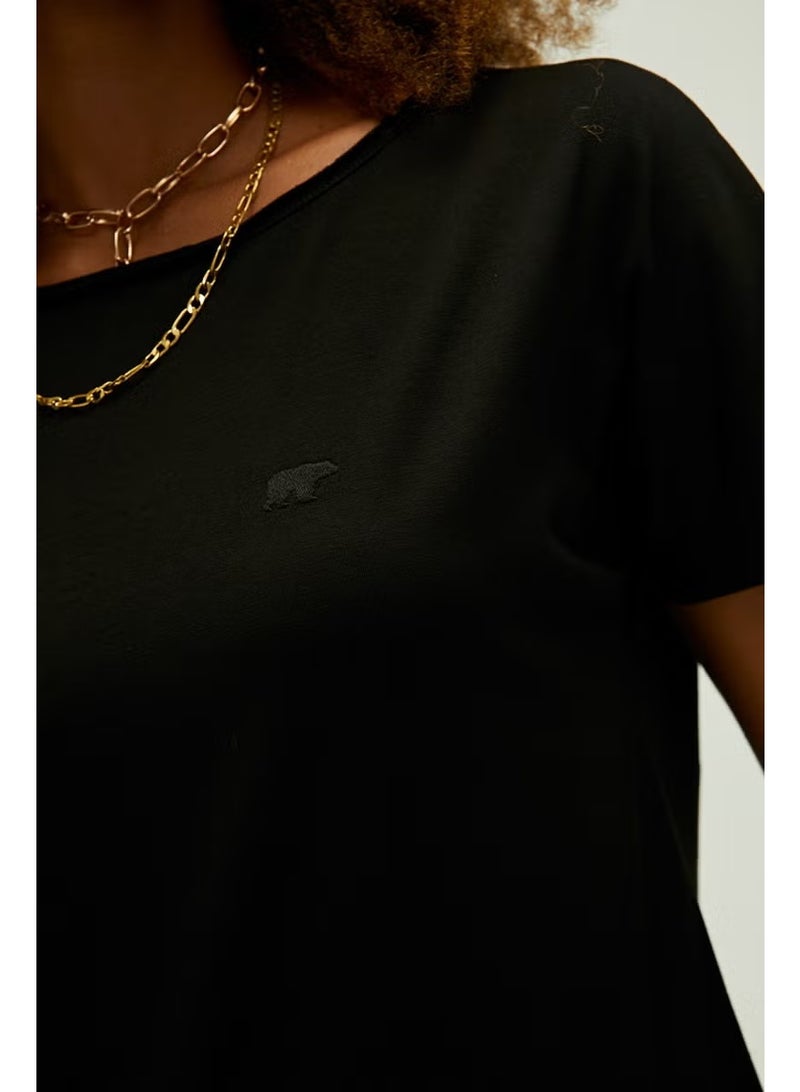 Bad Bear Women's Black T-Shirt Nidra - Image 3