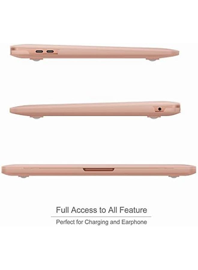 Procases Macbook Air 13 Inch Case 2020 2019 2018 Release A2337 M1 A2179 A1932 Hard Case Shell Cover For Macbook Air 13 Inch Model A2179 A1932 With Keyboard Skin Cover Black - Image 4