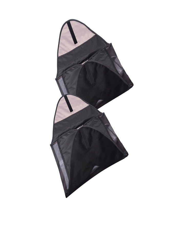 Shonpy 2pcs Garment Packing Folder For Travel Clothes Organizer Travel Garment Bag Luggage Accessory Black - Image 1