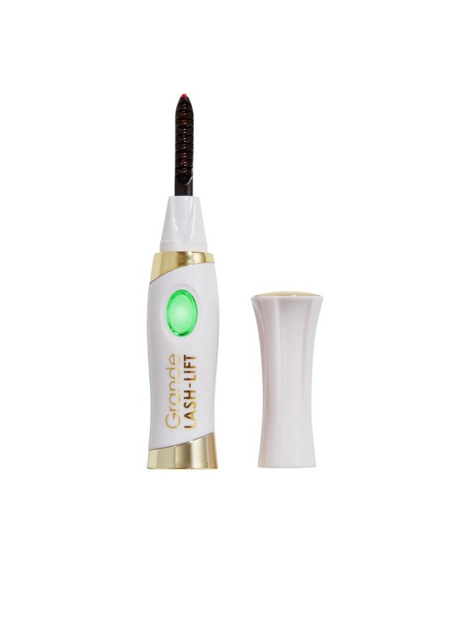 Grande Cosmetics LASH-LIFT Heated Lash Curler, Rechargeable and Travel Friendly, 2 Heat Settings, White - Image 1