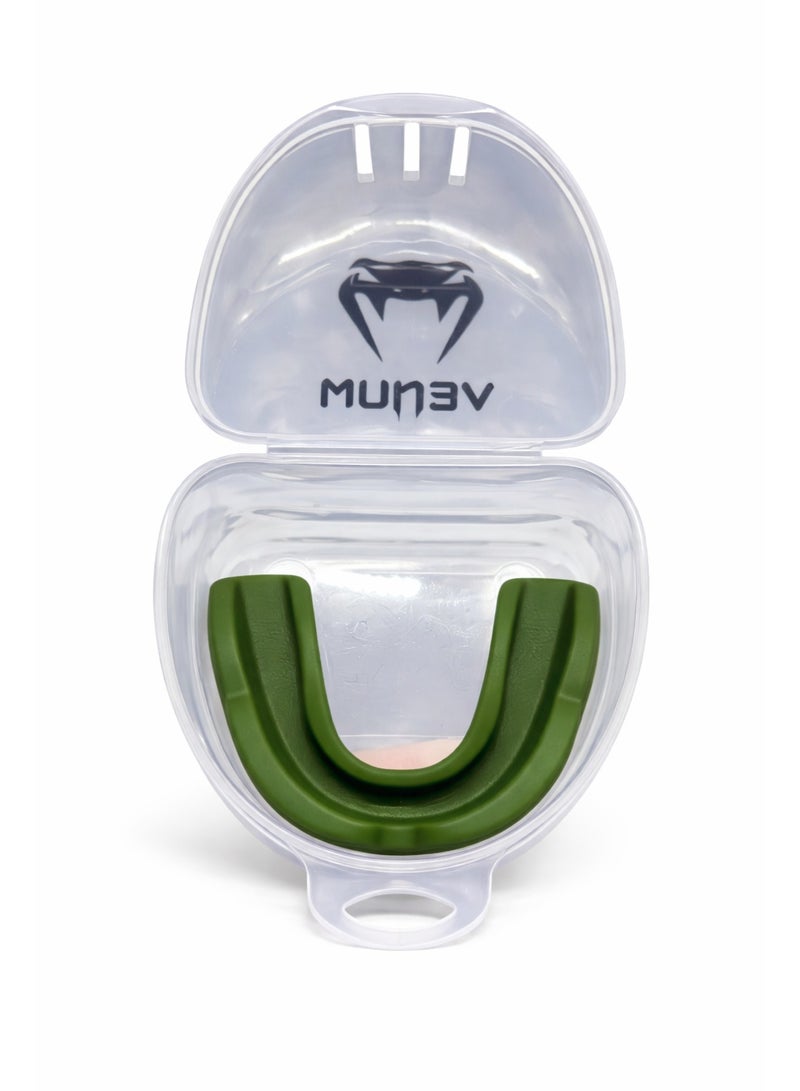 فينوم واقي أسنان رياضي لون زيتي – حماية مزدوجة - Image 1