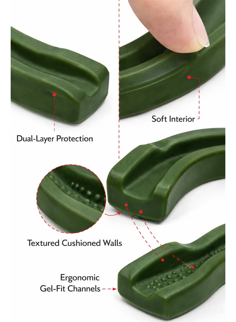 فينوم واقي أسنان رياضي لون زيتي – حماية مزدوجة - Image 3