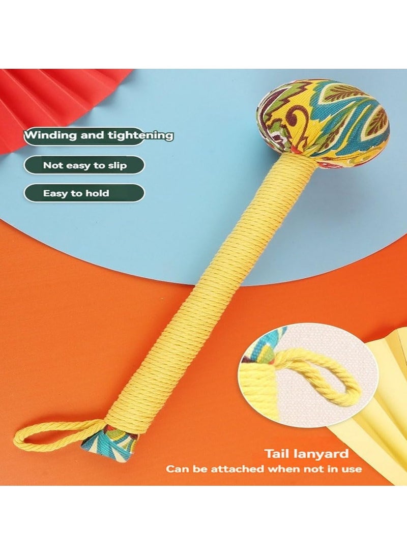 general Massage Hammer, Manual Massage Hammer, 2-Pack Extended Handheld Massager for Back, Arms & More (Purple + Yellow) - Image 5