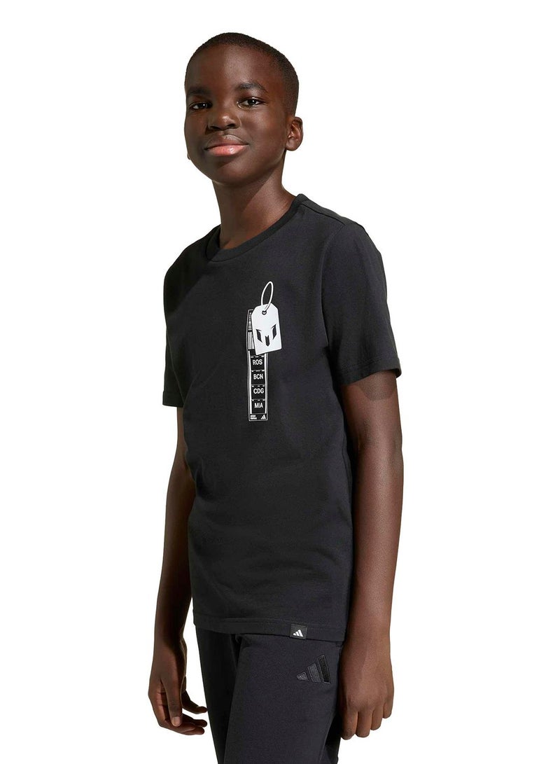 Adidas Messi Fun Graphic T-Shirt - Image 1