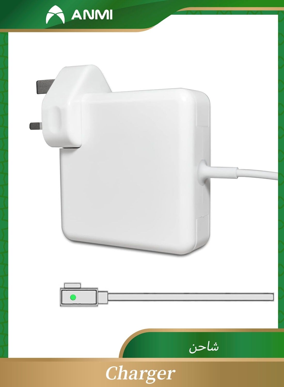 Anmi Compatible with MacBook Pro Charger 85W Replacement for L-Tip Models A1286 A1260 A1297 A1261 A1229 A1278 and All 45W 60W Mac 2009 2010 2011 Mid 2012