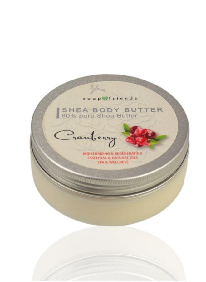 Soap&Friends Soap&Friends Cranberry 80% Shea Butter Moisturizer with Avocado Oil - 50 ml  - Image 2