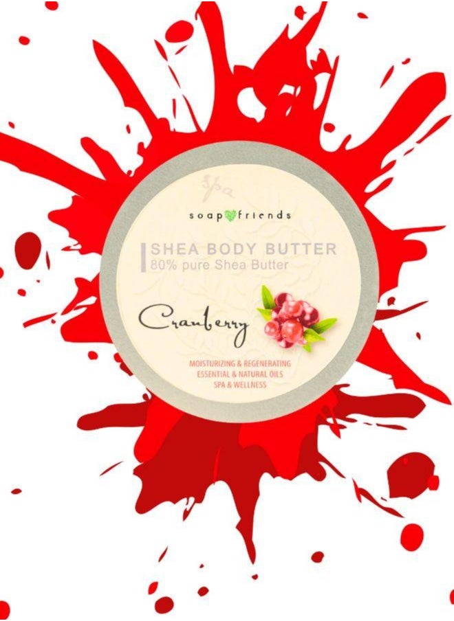 Soap&Friends Soap&Friends Cranberry 80% Shea Butter Moisturizer with Avocado Oil - 50 ml  - Image 3