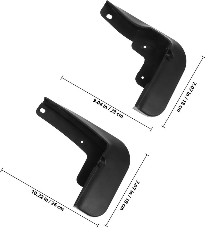 Mud Flaps Splash Guards Set Front and Rear Mud Guards Compatible with 2018-2023 Mid-Size Sedan Sports Version Car Automotive Exterior Accessories - Image 2