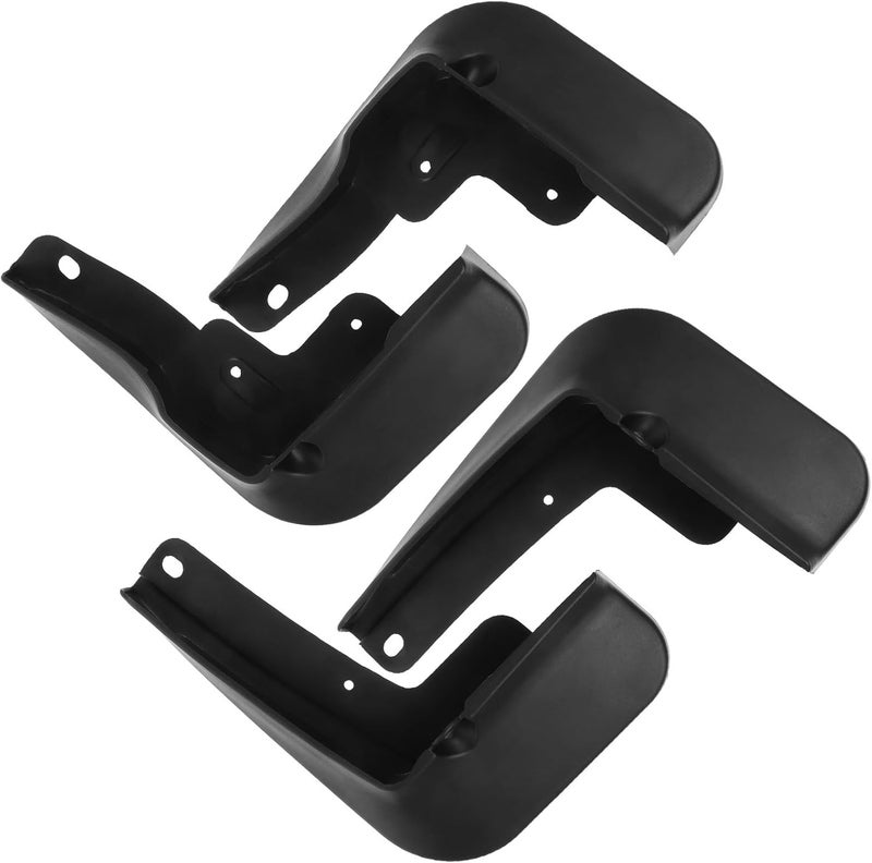 Mud Flaps Splash Guards Set Front and Rear Mud Guards Compatible with 2018-2023 Mid-Size Sedan Sports Version Car Automotive Exterior Accessories - Image 1
