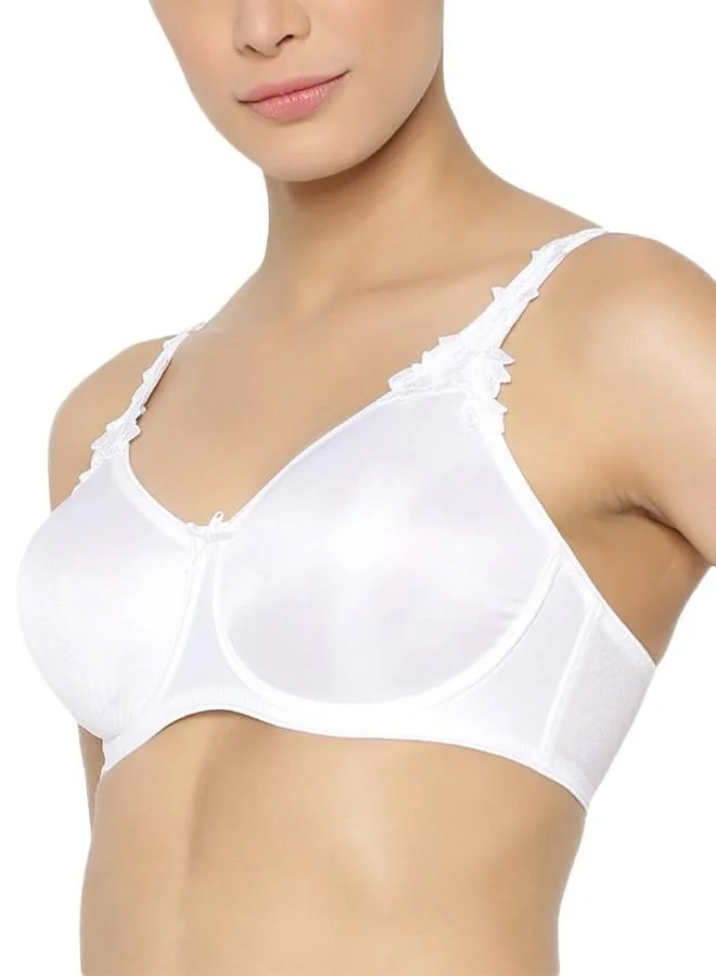 ترايامف Triumph International Women's Non Padded | Underwired | Minimizer 42F White | Full-Coverage Bra | Pack of 1