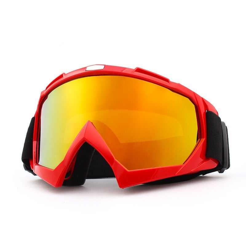 Qi Ta Unisex Sports Cycling Ski Goggles for Outdoor Mountaineering, Motocross Motorcycle Windproof Glasses - Image 1