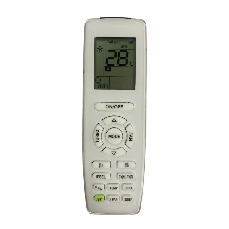 Upix AC Remote No. 206 (No Backlight), Compatible/Replacement for Onida AC Remote Control (Exactly Same Remote Will Only Work) - Image 1