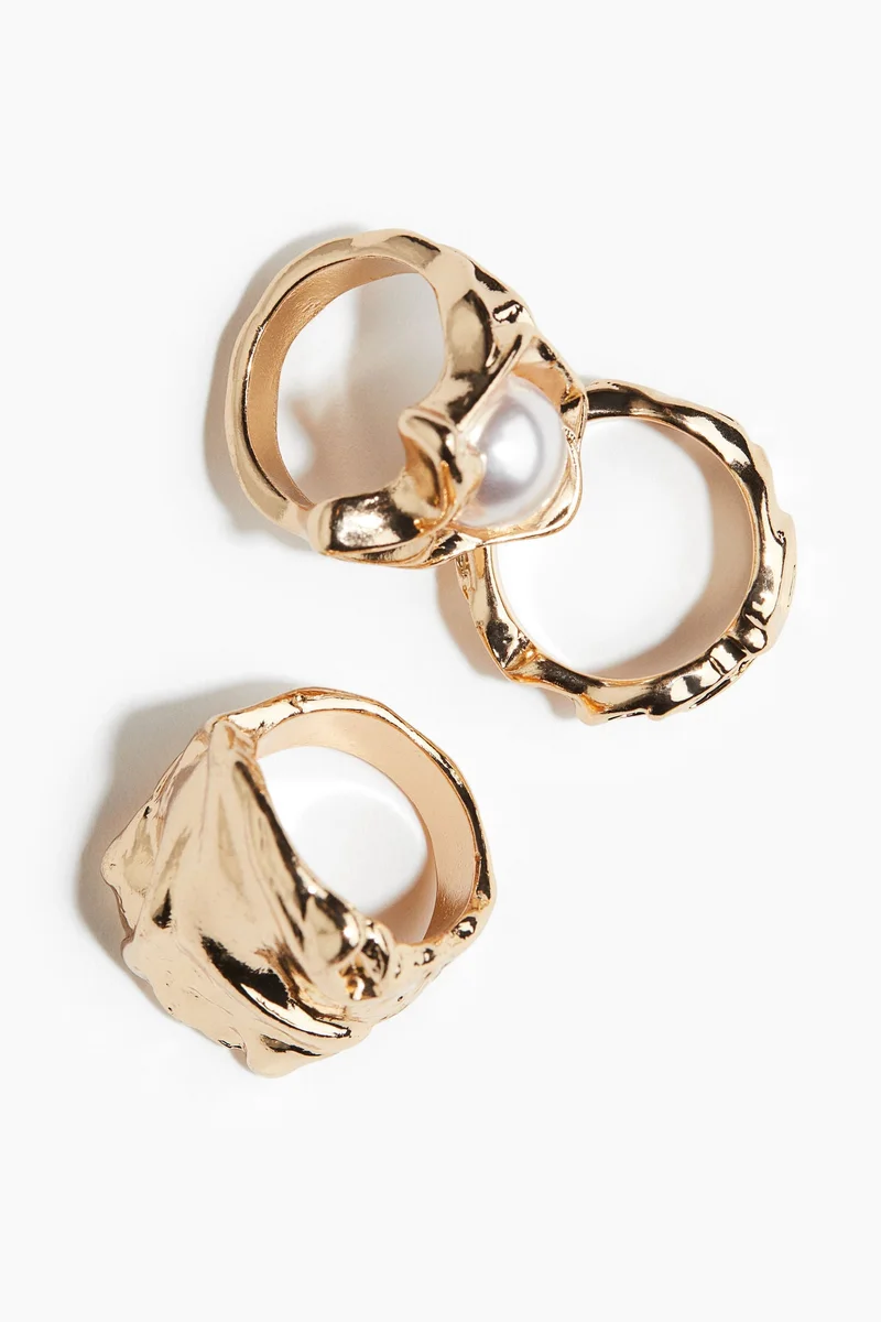 H&M 3-pack rings