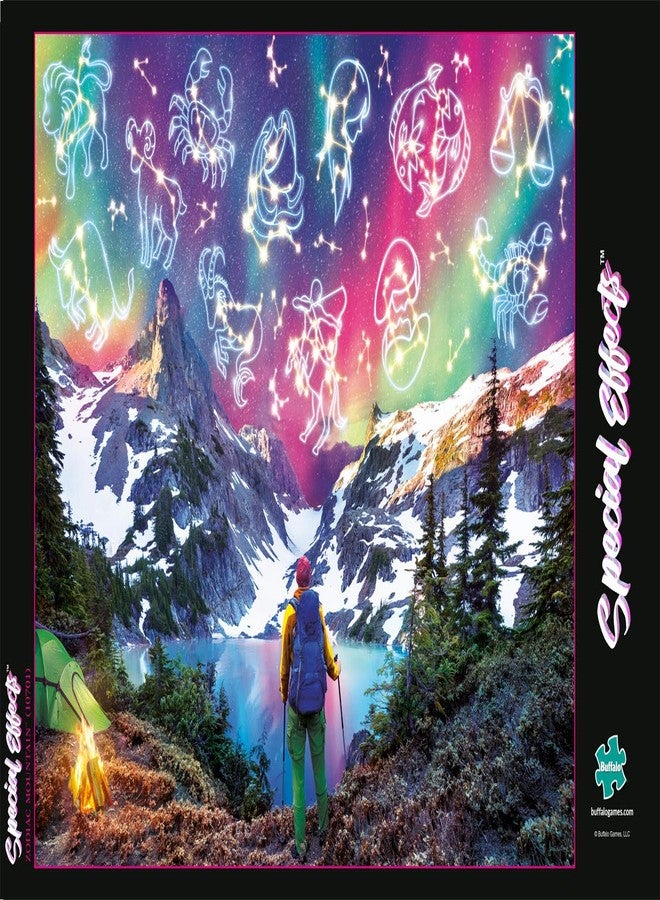 Buffalo Games - Zodiac Mountain - Glow in The Dark - 1000 Piece Jigsaw Puzzle for Adults Challenging Puzzle Perfect for Game Nights - Finished Size is 26.75 x 19.75 - Image 5