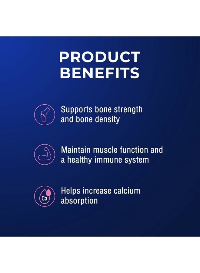 Ostelin Calcium and Vitamin D3 - Supports Bone Strength - Maintains Muscle Strength and Healthy Immune System, 250 Tablets - Image 2