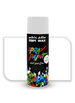 Safi WAX Combo - Buy 2PC SAFI WAX Gloss White Spray Paint 450ml Quick Drying High Gloss Finish for Metal, Wood, Plastic, Glass, Walls, DIY, Automotive, Furniture, Craft, Home Interior, Exterior, Rust Protection Coating, SFW-P-40  - Image 2