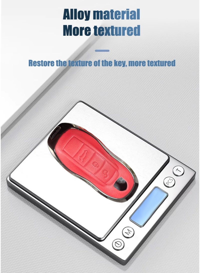 Porsche car key protector, suitable for Porsche keys, perfectly wraps car keys, high-end, wear-resistant. - Image 4