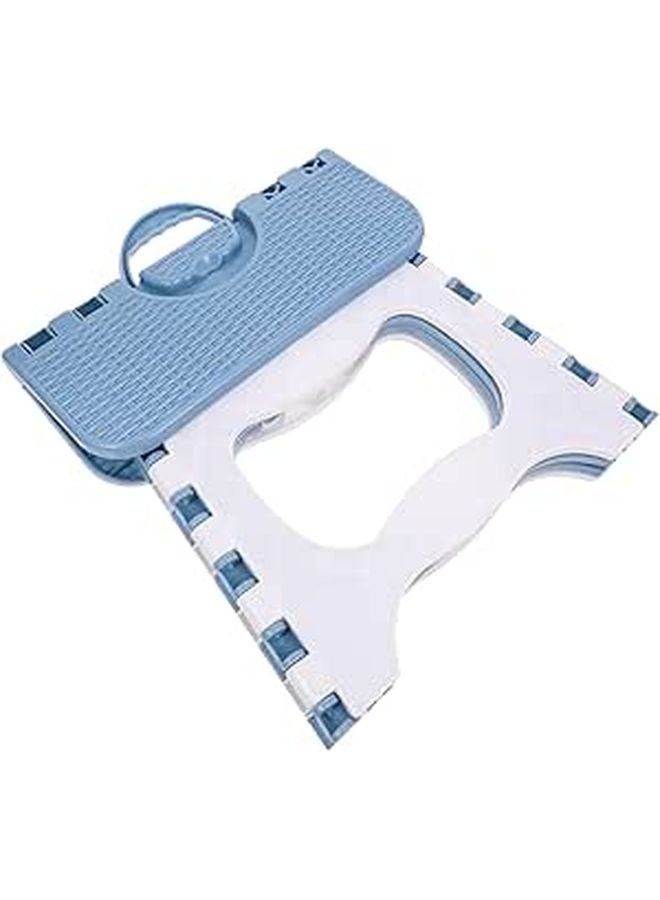 Foldable Step Stool for Adults Multi Functional Bathroom Fishing Stool Small Size - Image 1