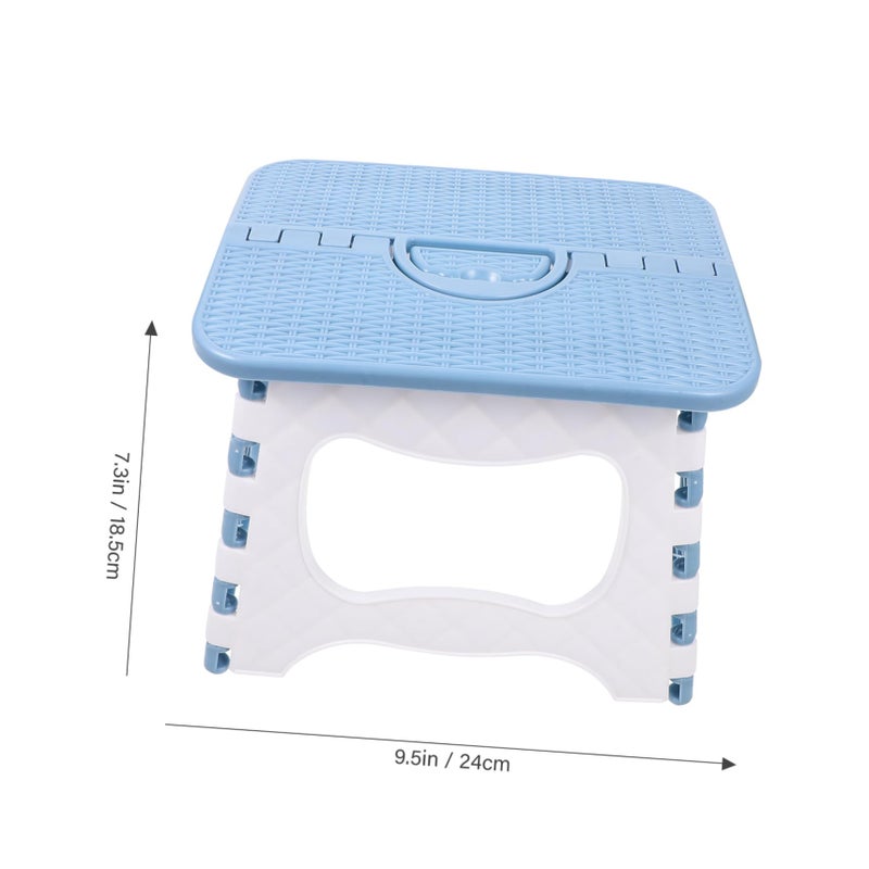 Foldable Step Stool for Adults Multi Functional Bathroom Fishing Stool Small Size - Image 3