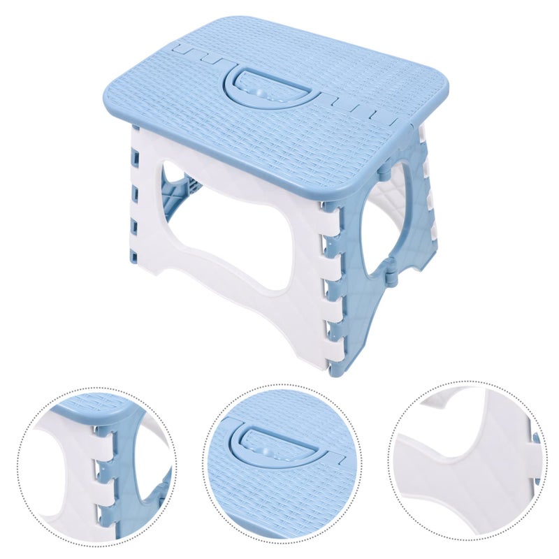 Foldable Step Stool for Adults Multi Functional Bathroom Fishing Stool Small Size - Image 5