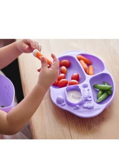Marcus & Marcus Yummy Dips Suction Divided Plate  - Willo  - Image 3