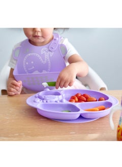 Marcus & Marcus Yummy Dips Suction Divided Plate  - Willo  - Image 2