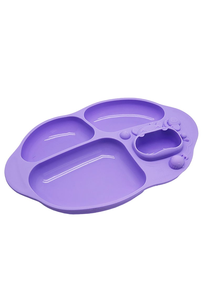 Marcus & Marcus Yummy Dips Suction Divided Plate  - Willo  - Image 1