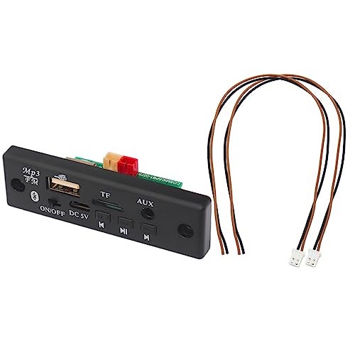 Electronicspices Electronic Spices Bluetooth MP3 USB FM Radio Player Module with Double Direct Speaker Connection Pack of 1pcs - Image 1