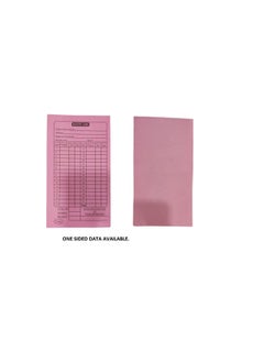 JSMSH JSMSH Daily Attendance Report for Daily Payroll WagesAttendance Card for Monthly Attendance and Calculation of WagesMix Color Attendance Report Small Pack of 50  - Image 2