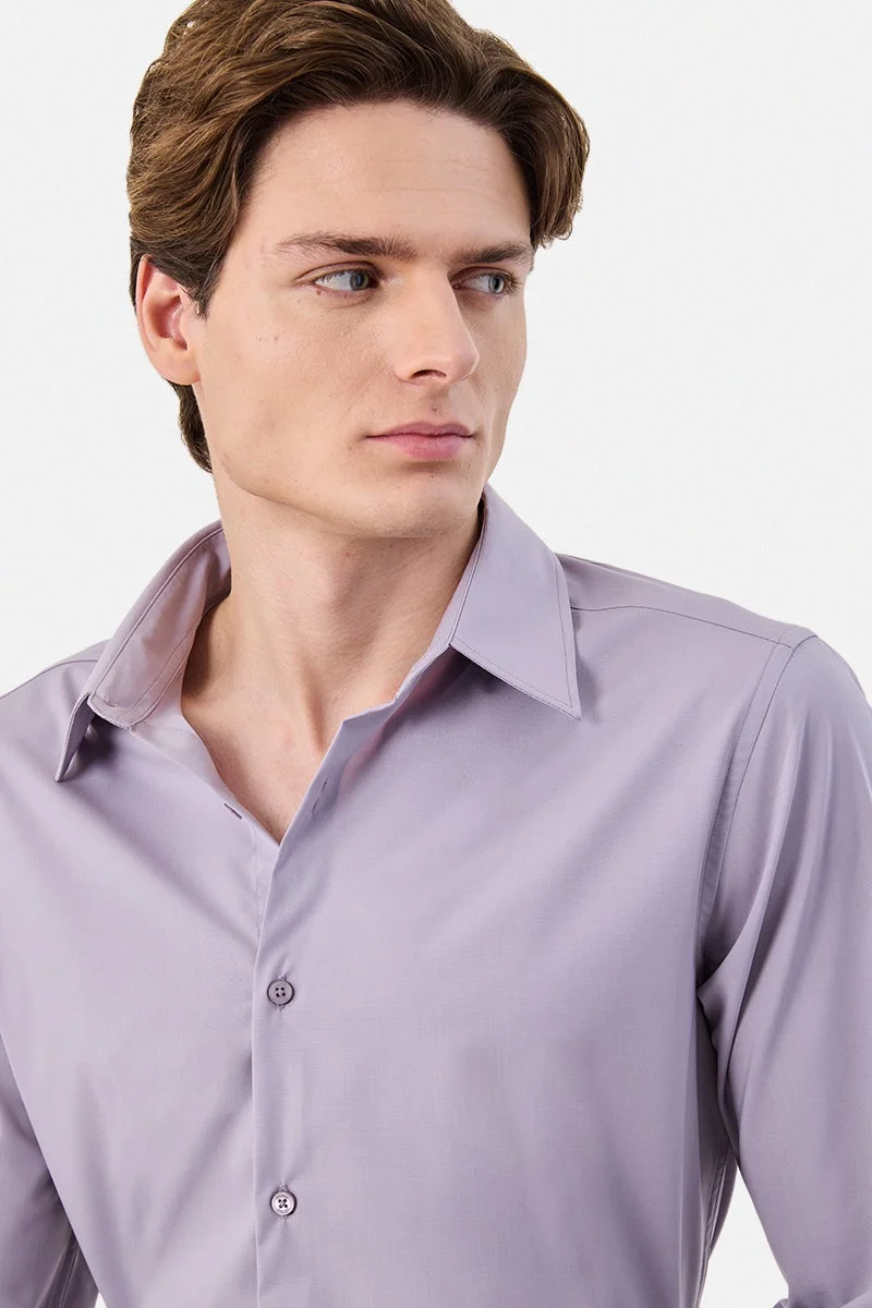 سنيتش قميص فاخر بقصة ضيقة