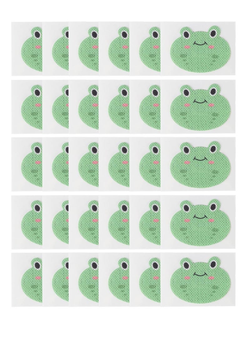 SYOSI 30 Pcs Sleep Strips for Kids Mouth Tape for Sleeping Anti Snoring Devices Kids Mouth Tape Reduce Snoring Avoid Mouth Breathing Improve Sleep Lip Patches for Loud Snoring Cartoon Frog  - Image 1
