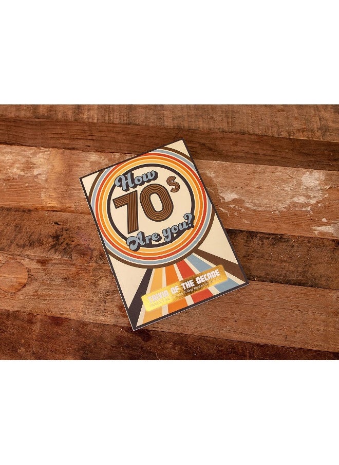 null - How 70's Are You? Better In My Day Trivia Book - Image 1