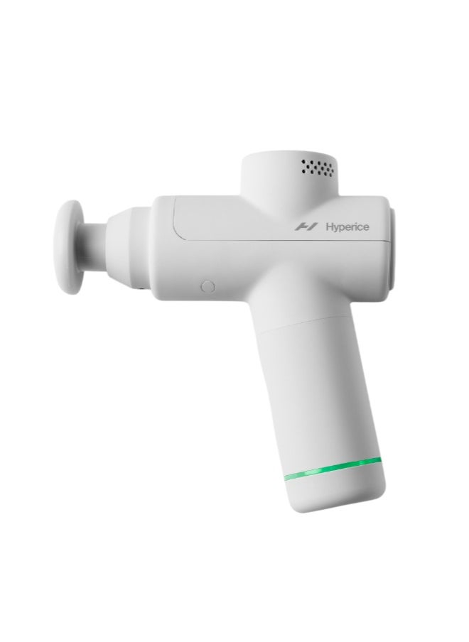 HYPERICE Hyperice Hypervolt Go 2 - Featuring Quiet Glide Technology - Handheld Percussion Massage Gun | 3 Speeds, 2 Interchangeable Heads | Helps Relieve Sore Muscles and Stiffness  - Image 1