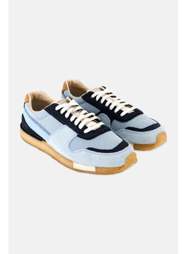 clarks Men Torrun Lace Up Casual Shoes, Blue Combo  - Image 1