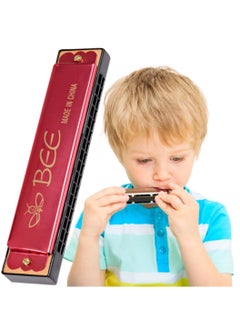 Toy Box Harmonica Mouth Organ with 24 Holes | Musical Instrument 24 Notes Bee Mouth Organ for kids/Harmonica Mouth Organ Harmonica, Key of C Major for Beginner, Adults, Kids  - Image 1
